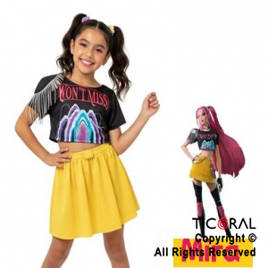 DISFRAZ GUERRERAS K POP MIRA POLLERA (1004) TALLE 1 x 1